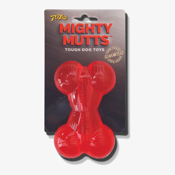 Pl Mighty Mutts Rubber Bone-l